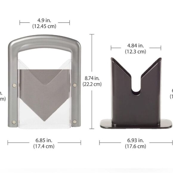 Larien Original Bagel Guillotine Bagel Biter Slicer Commercial Copyright 1996 - Picture 8 of 10